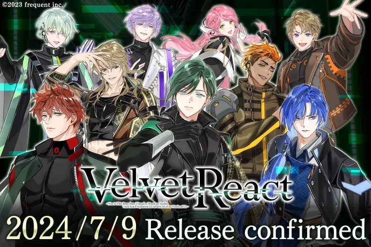 BL gacha game [Velvet React] launches July 9th!
