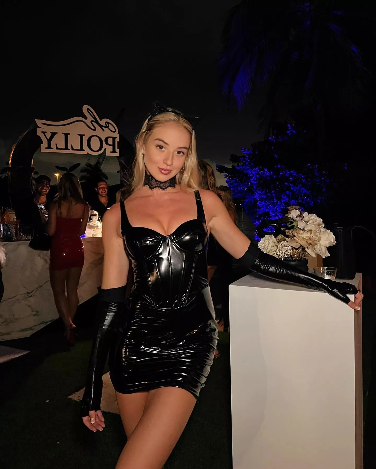 Black Latex dress