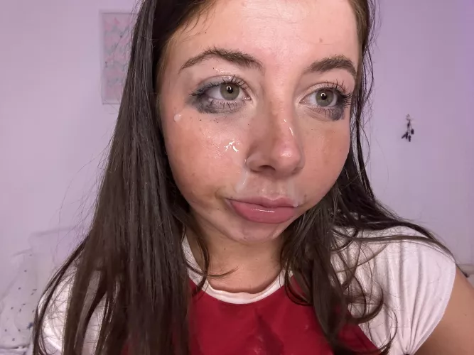 Cum makes me look hot 