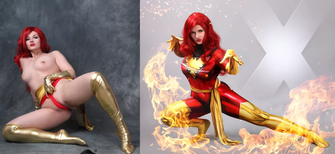Do you want me to warm you up? Jean Grey by me ~