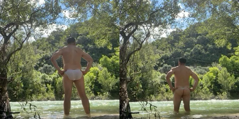 Don’t know which would be more acceptable in public.