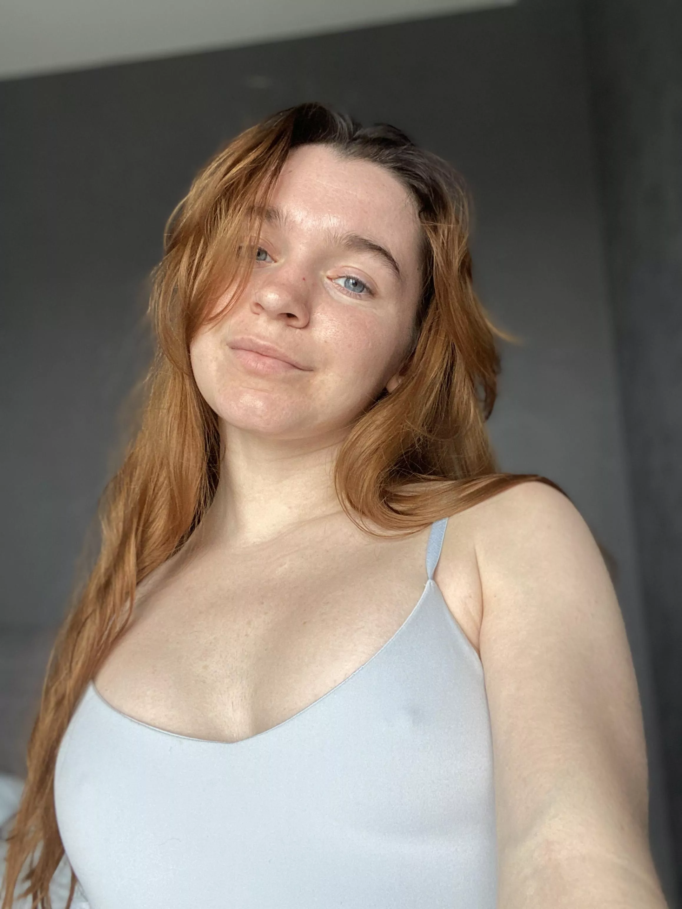 I never wear a bra with this