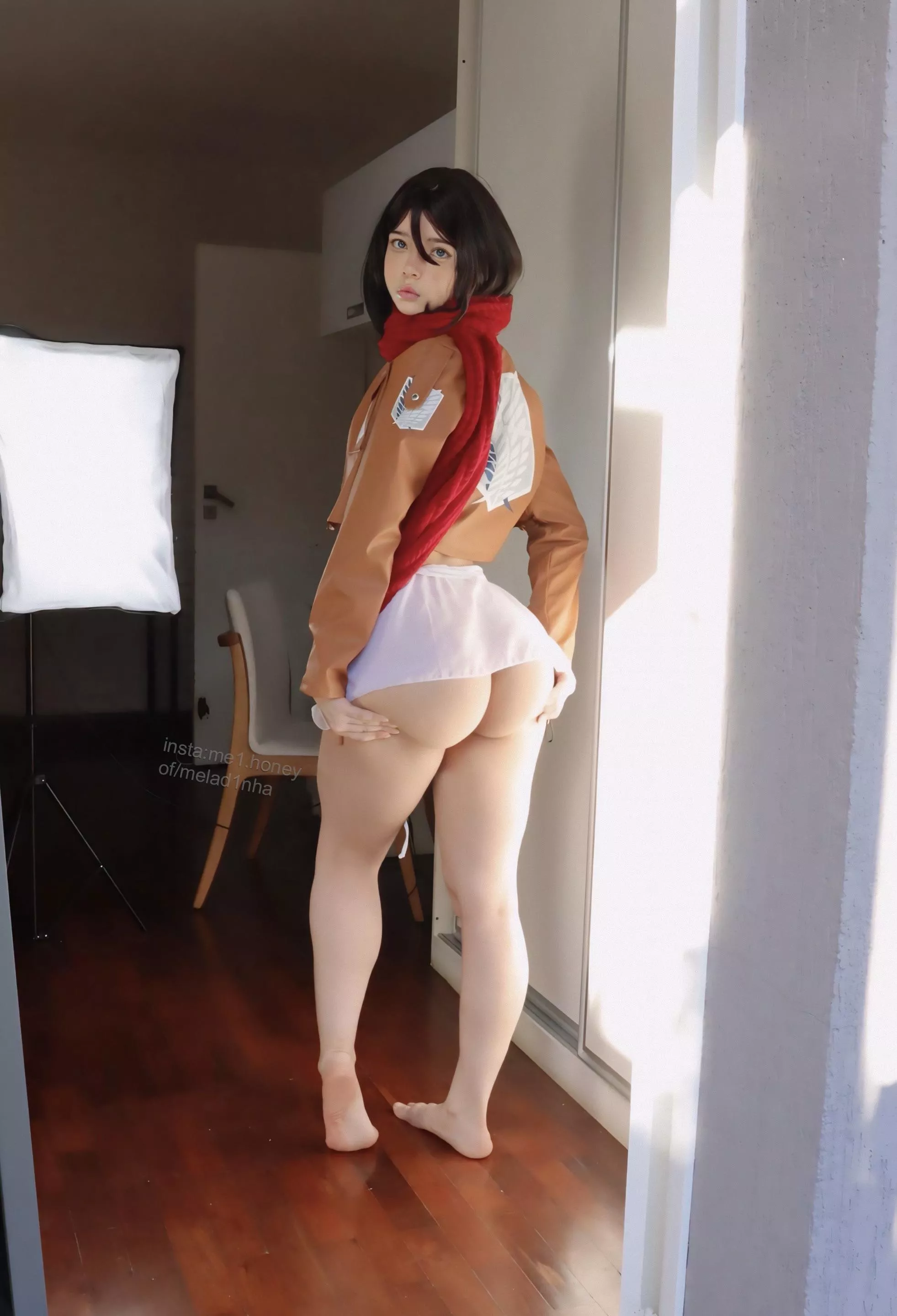 Mikasa - attack on titan cosplay