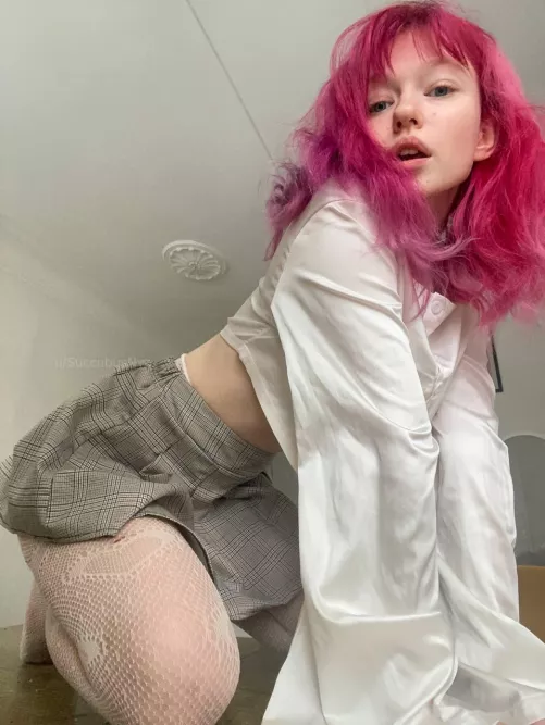 My pussy's as hot as my hair