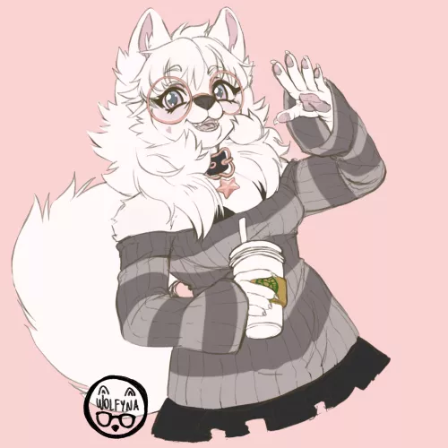 My second artfight attack! I attacked wolfae (@vvolfae on Twitter/X)! 