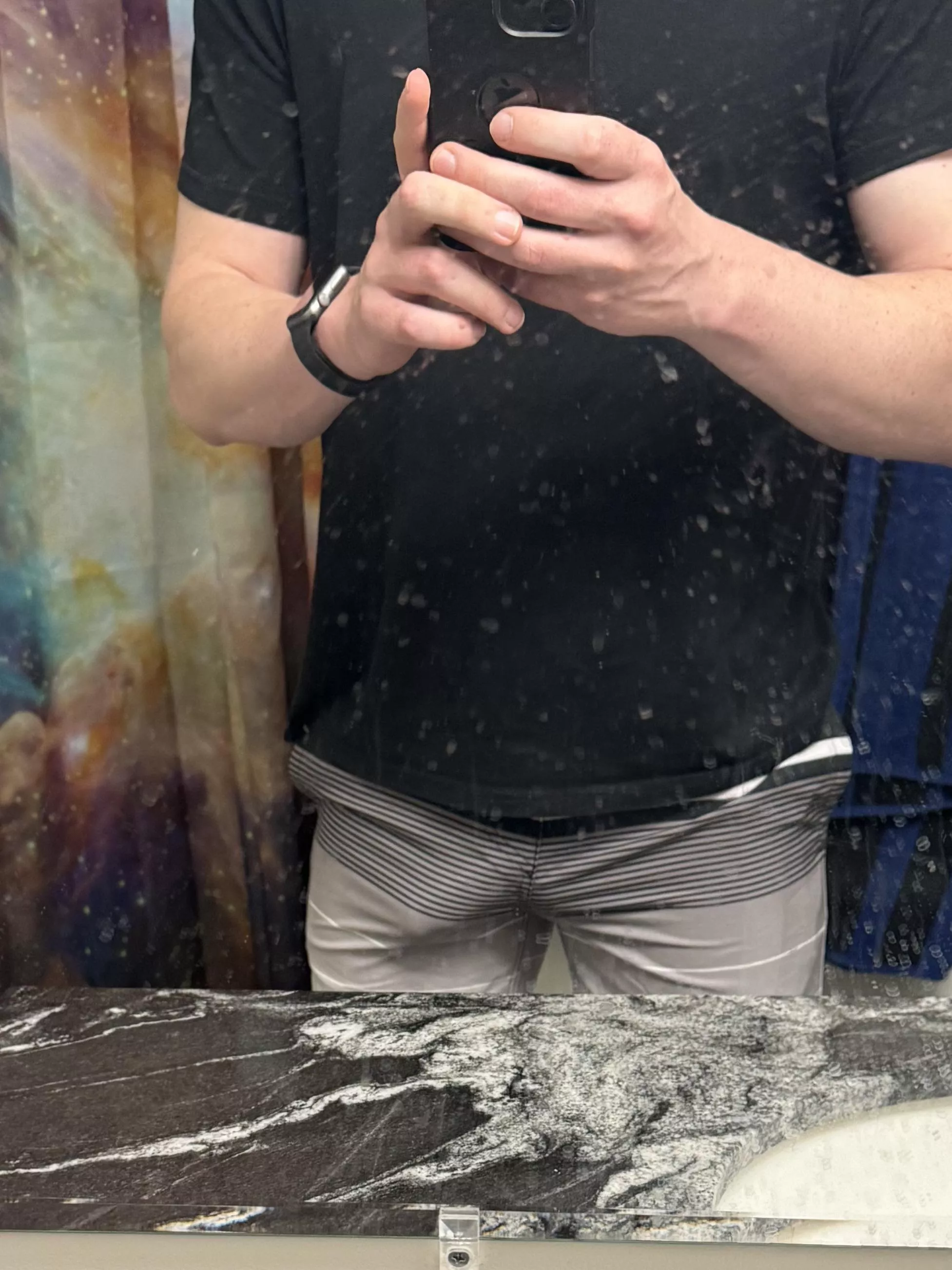 My swimsuit shrunk slightly