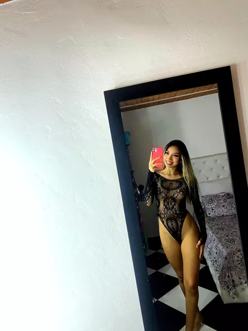 My thighs should be around your head 