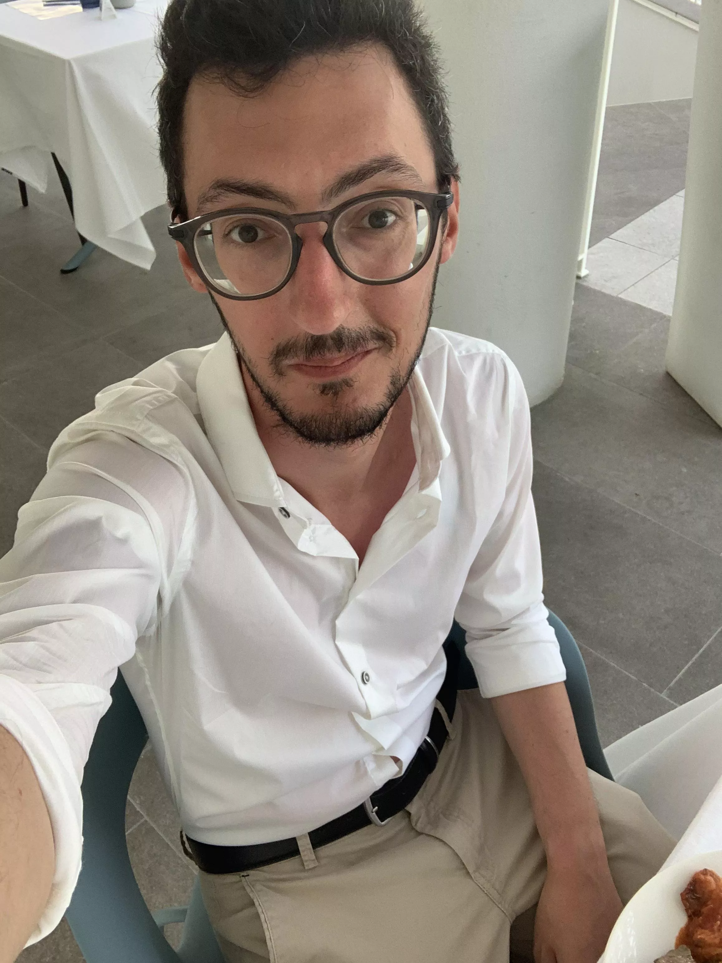 No silly t-shirts today