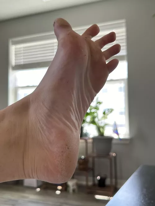 Post-park dirty soles ☀️
