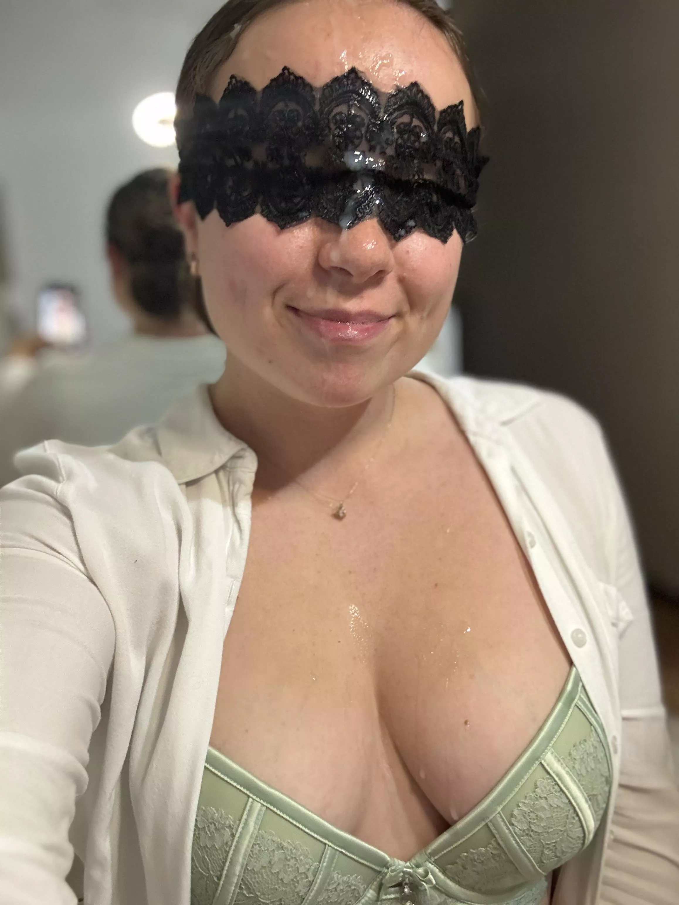 showered in cum like I deserve 