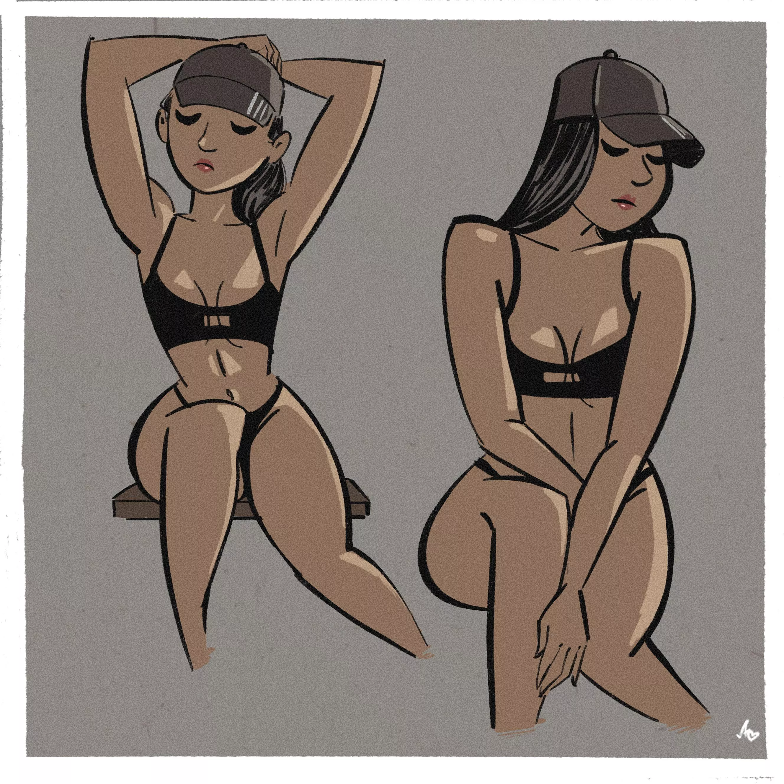 Sketch studies - by me