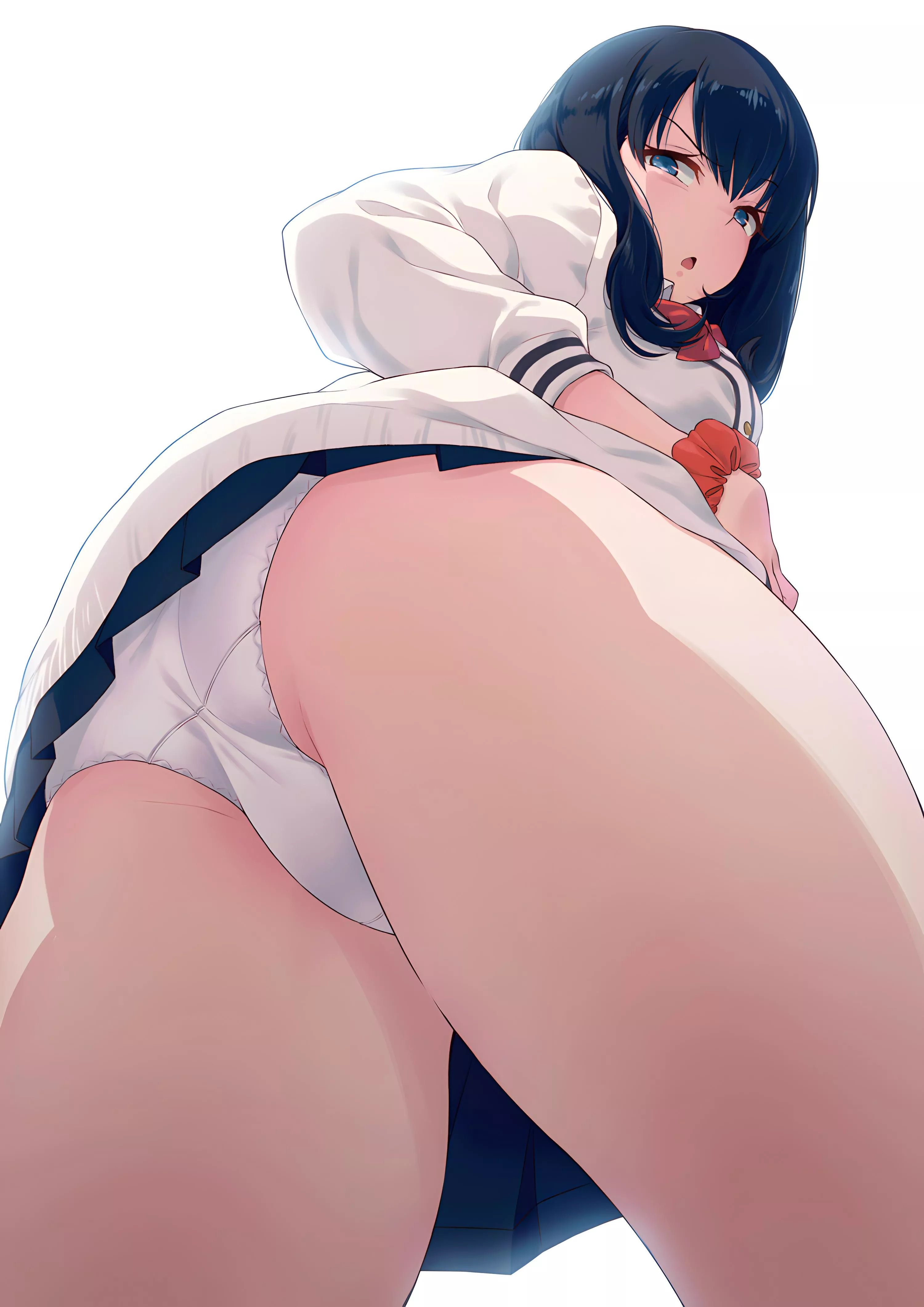 [SSSS.GRIDMAN] Rikka-chan shows off her big butt to someone (40hara)