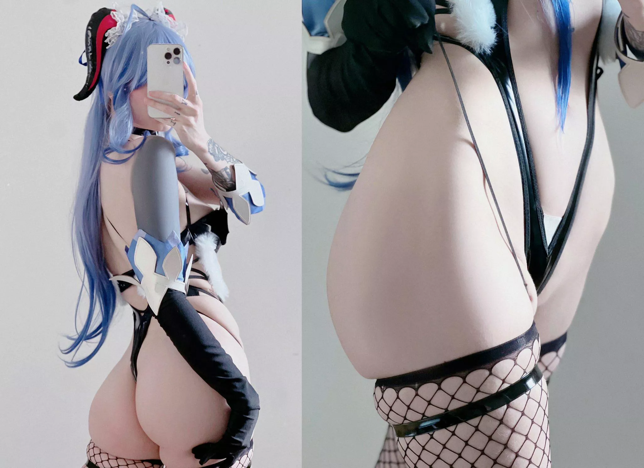 Succubus Ganyu by Lunara_Fawn