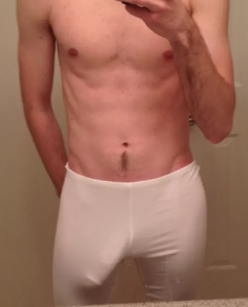 These joggers don't leave much to the imagination