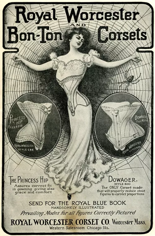 Vinrage ads for those into corsetry