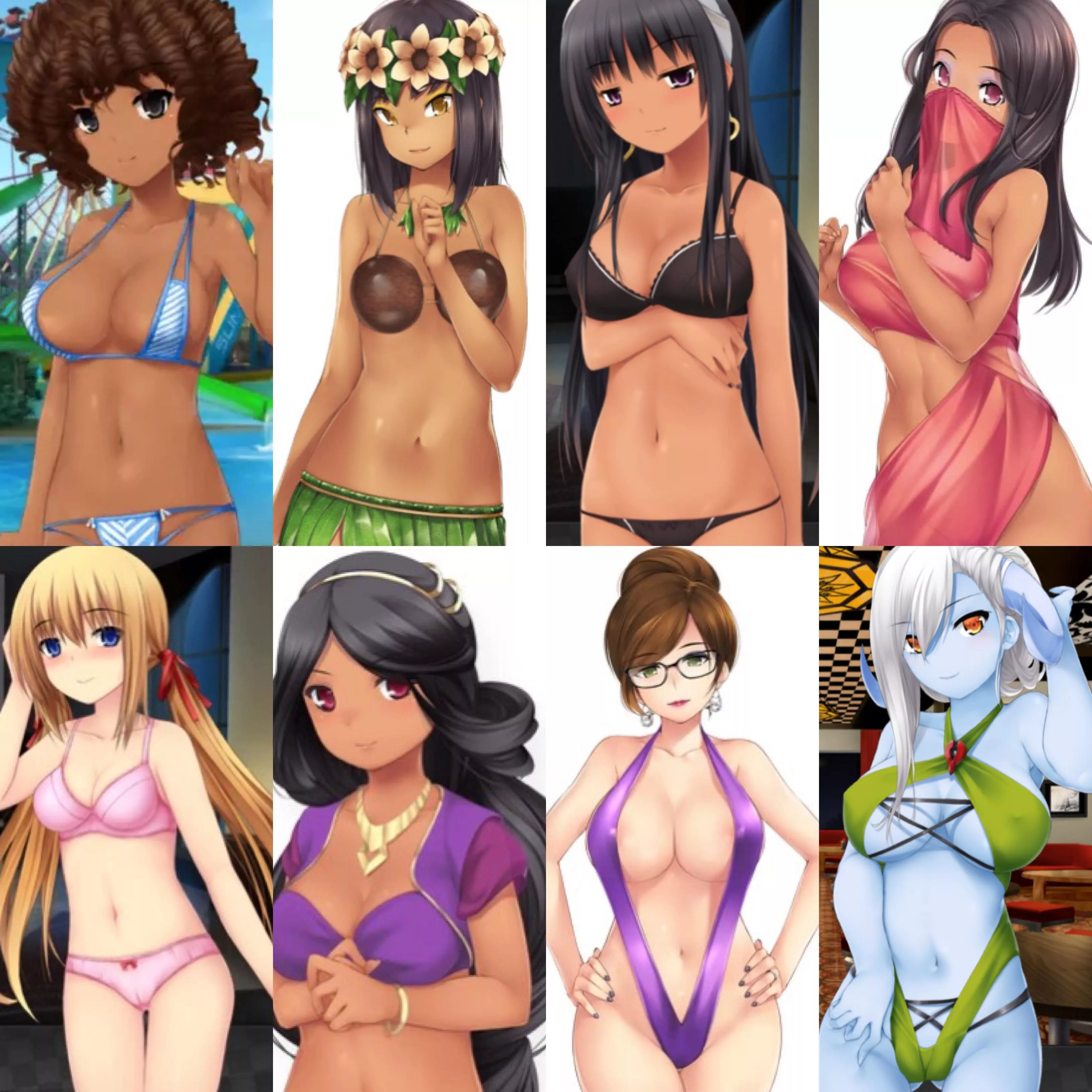 What does my taste in Huniepop women say about me? 