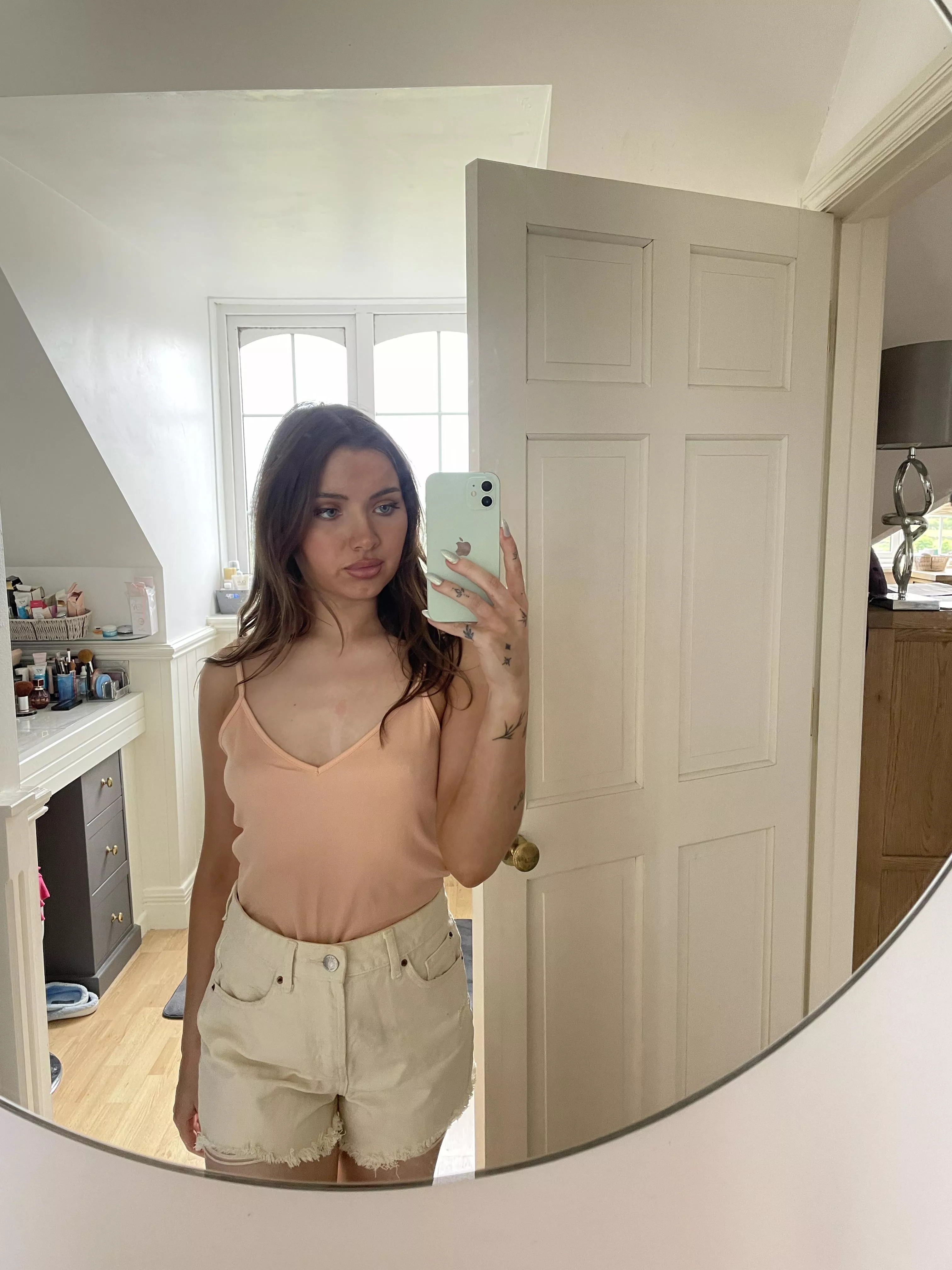 what would you do to me in front of this mirror?