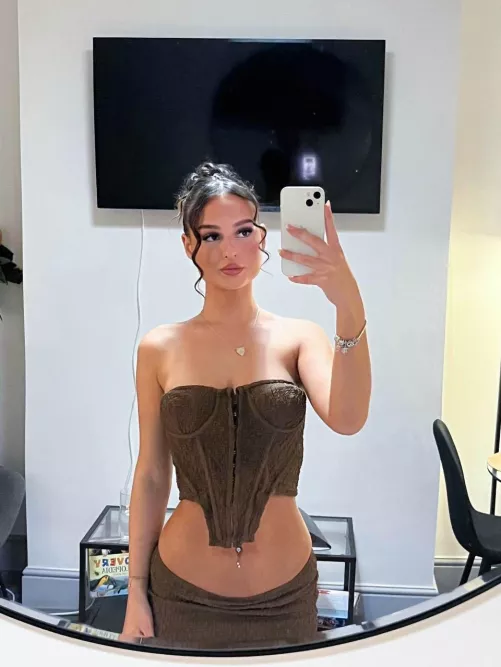 Am I showing too much it is just right?