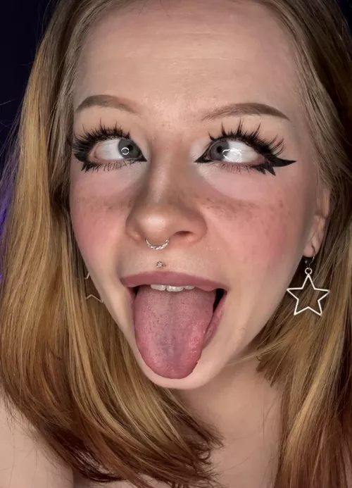 Daddy always asks me to make this face right before he cums