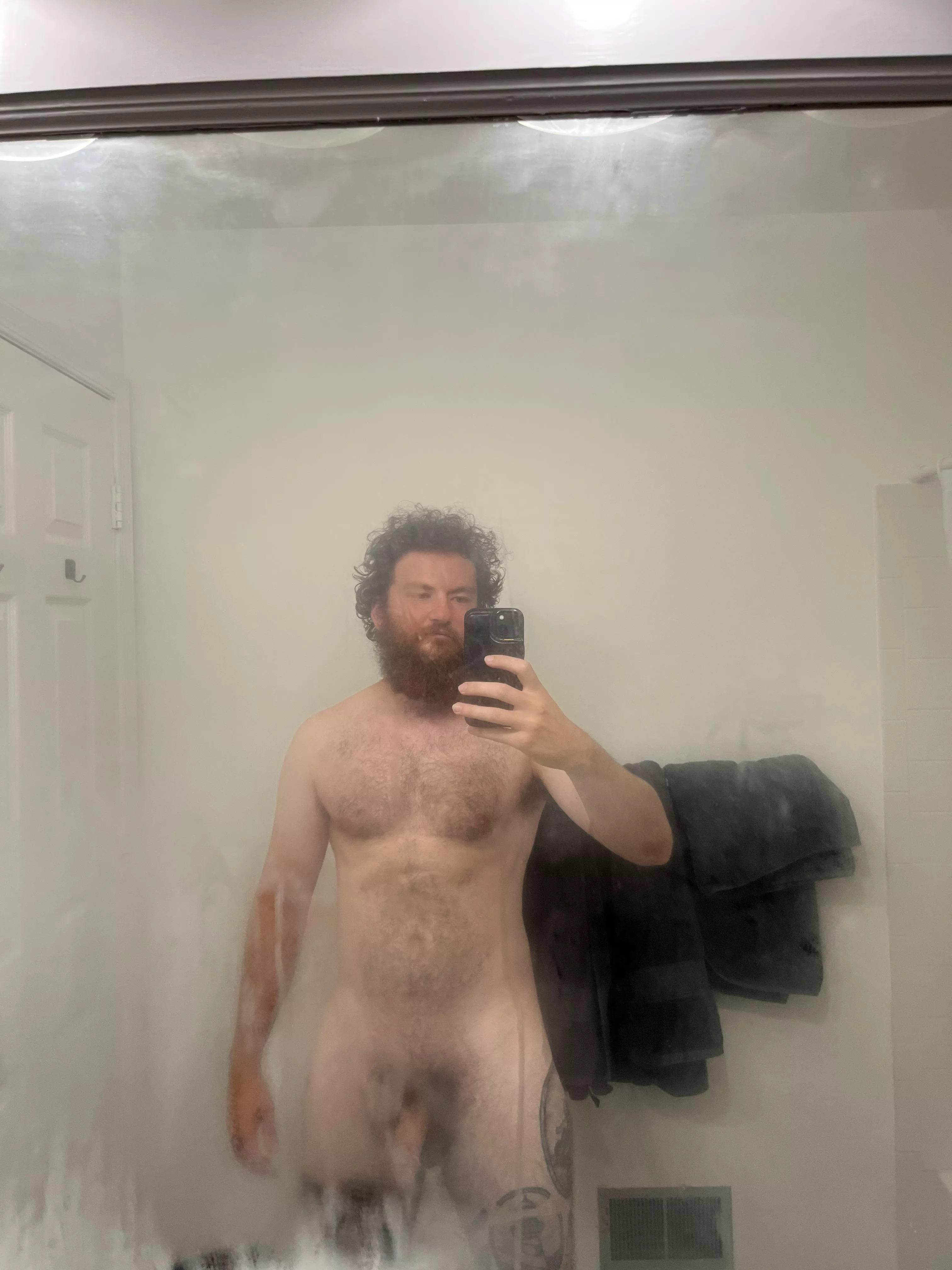 Got a little steamy last night