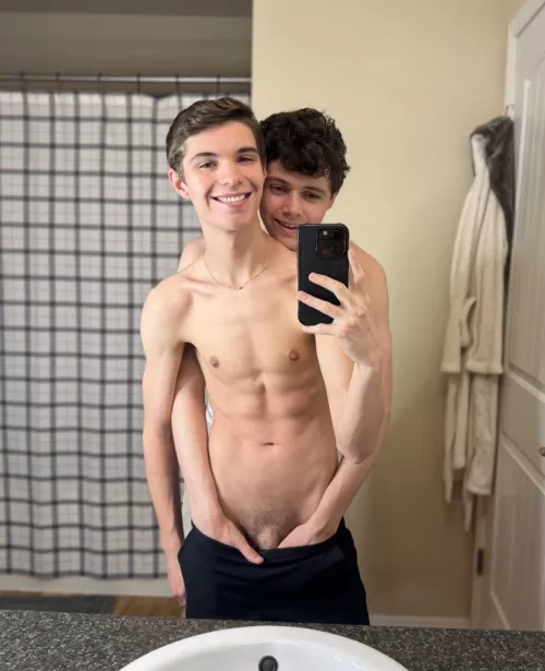 He likes to be handsy with me 😈