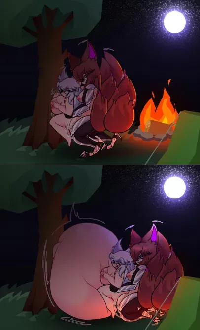 [H/F] Kitsune having a lot of fun with her GF (Glawfu)