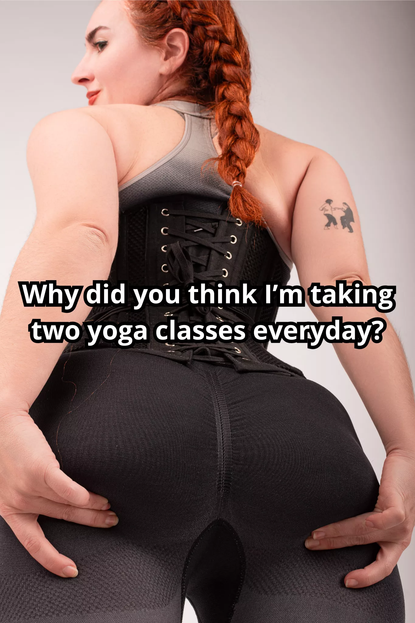 Might be because of the cute yoga instructor...