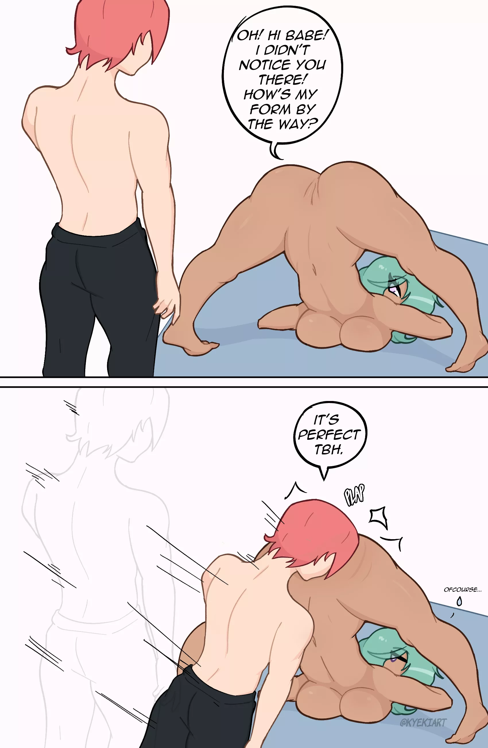 Nude yoga form approval 