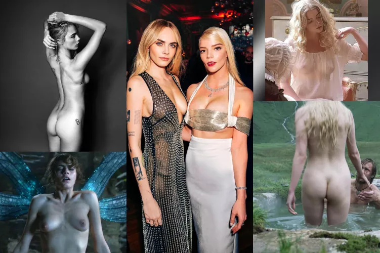 OnOff Groups: Cara Delevingne and Anya Taylor-Joy 