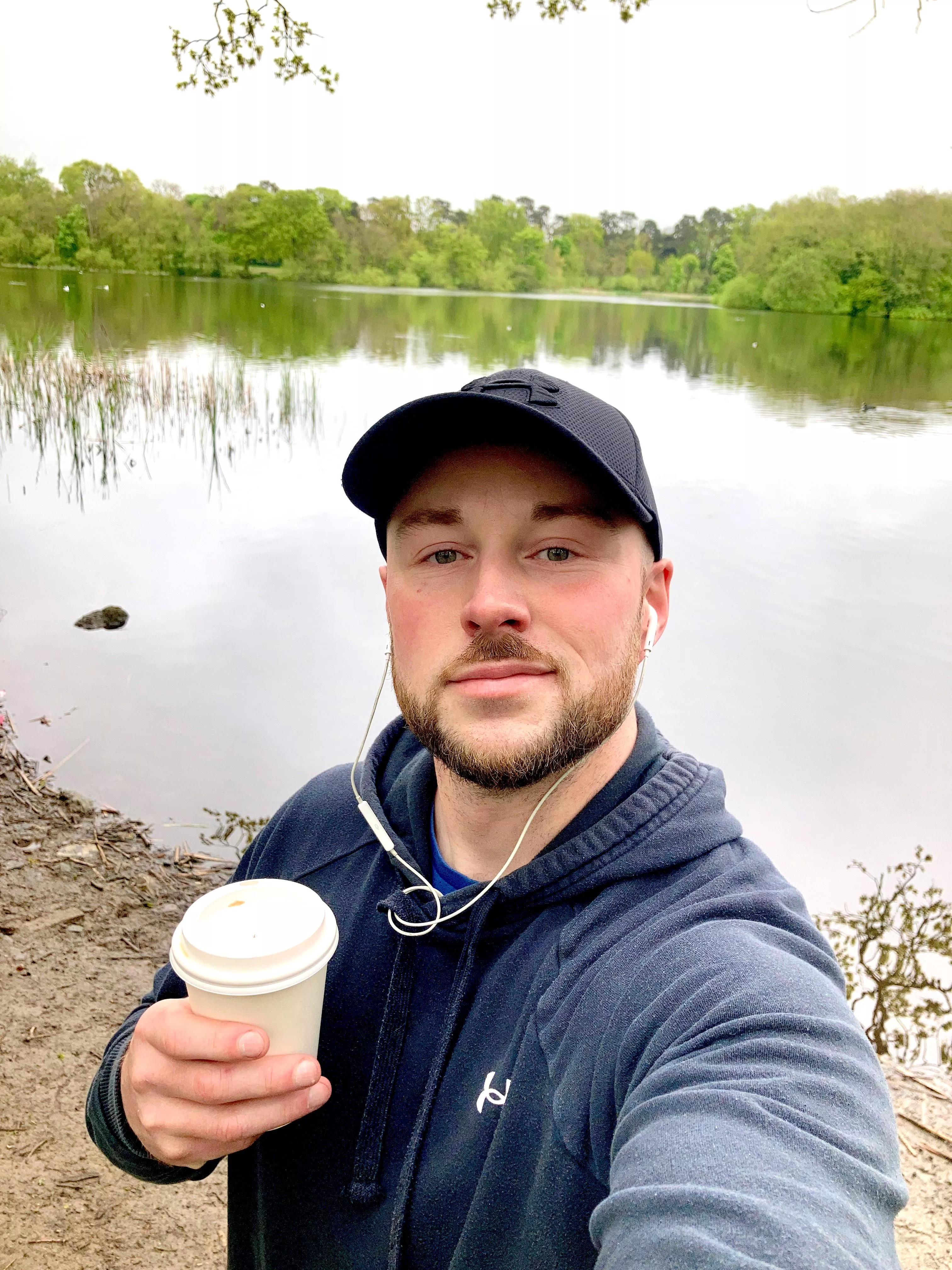 Typical Irish summer, sweatshirt and coffee trying to stay warm!!!  Typical Irish summer, sweatshirt and coffee trying to stay warm!!!