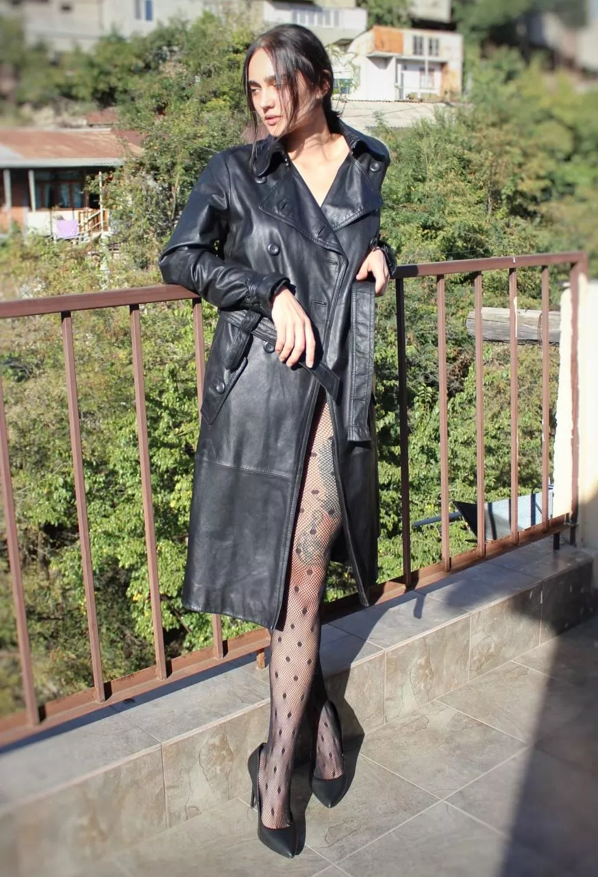 Yeah there is no clothes under my leather coat