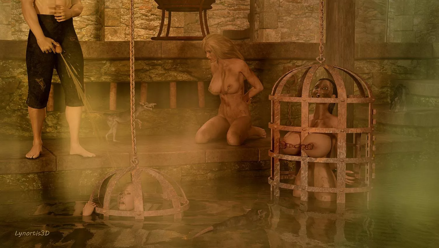 At the dungeon