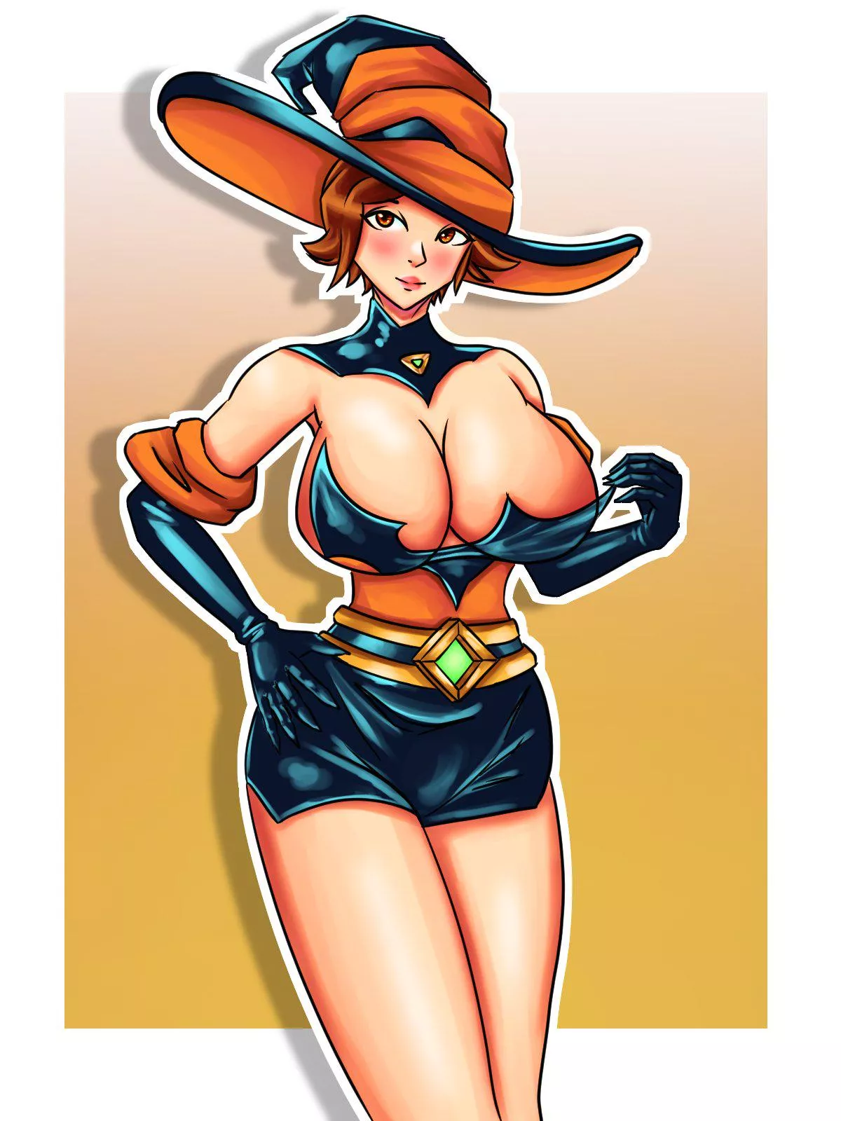 Bewitching Evie pinup