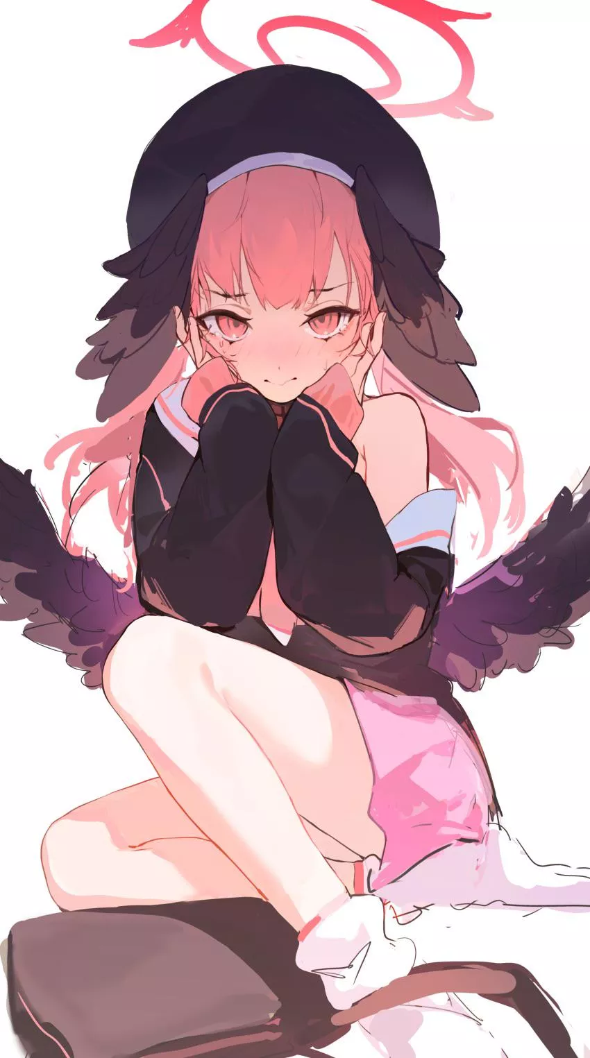 Cute and sexy angel waifu