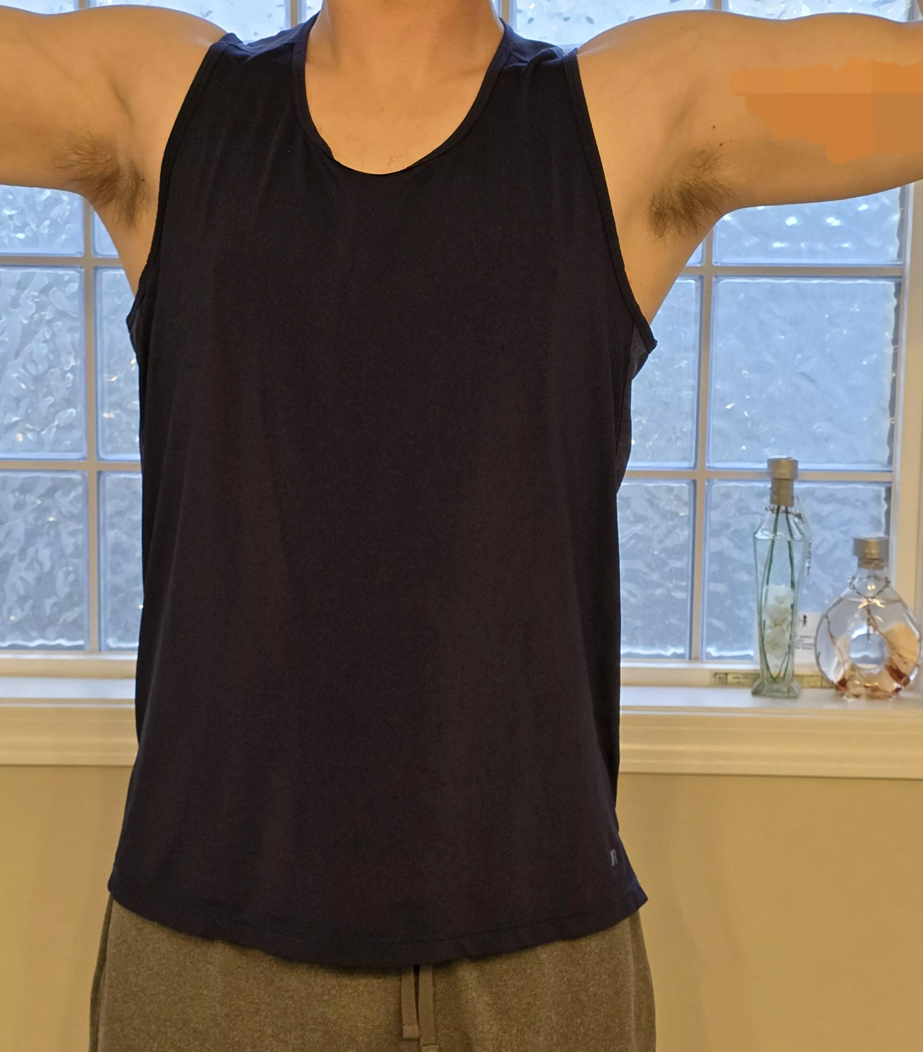 I have sensitive pits and like to be licked 