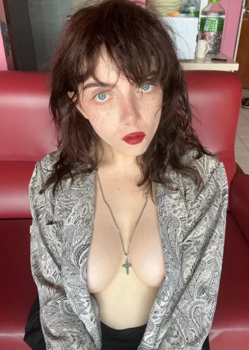 I hope you only had the righteous wash at the sight of me