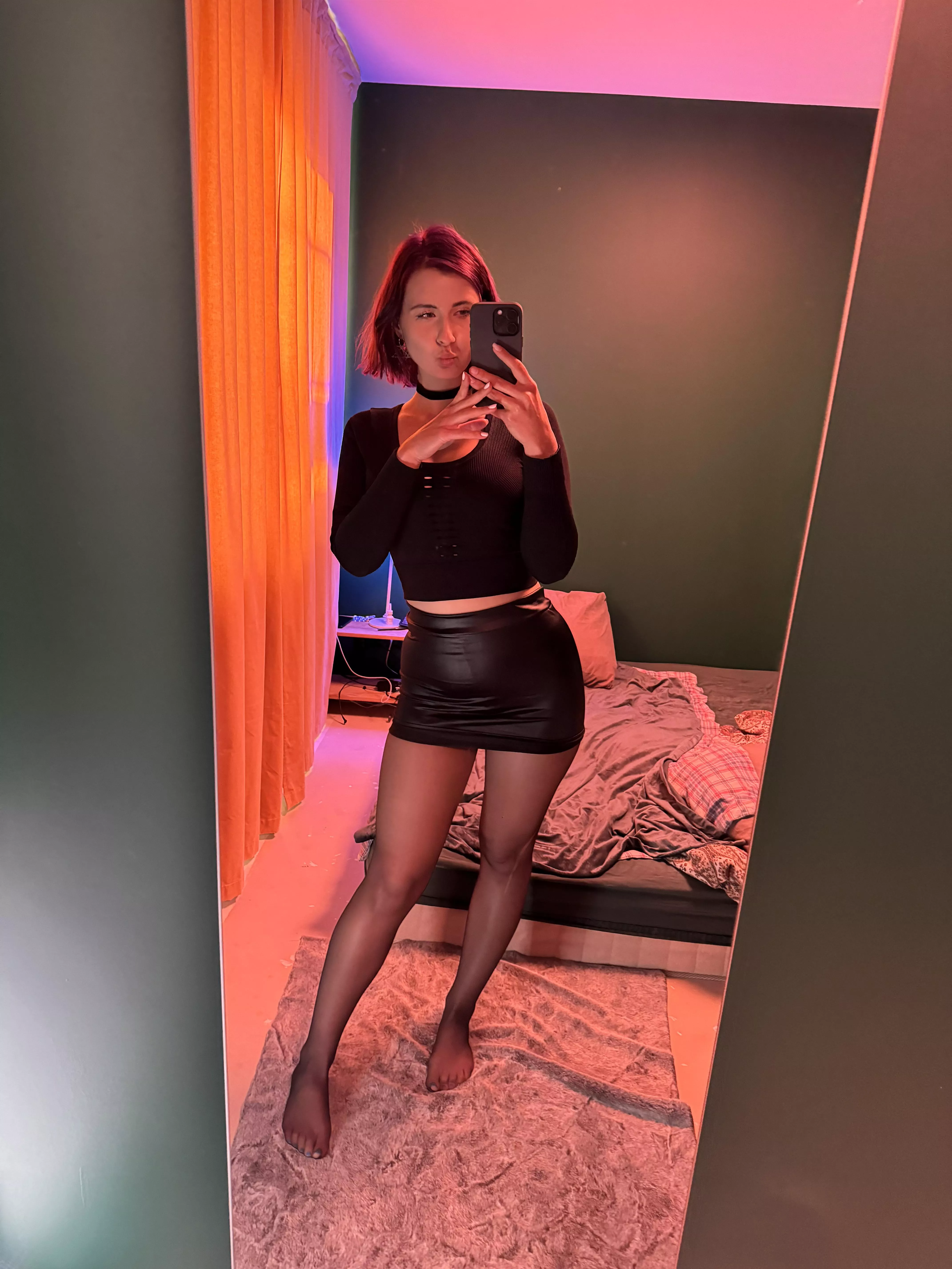 I love all black
