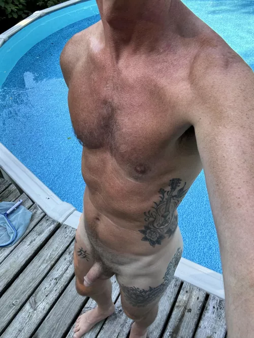 Love my morning dip! Summer is going too fast!