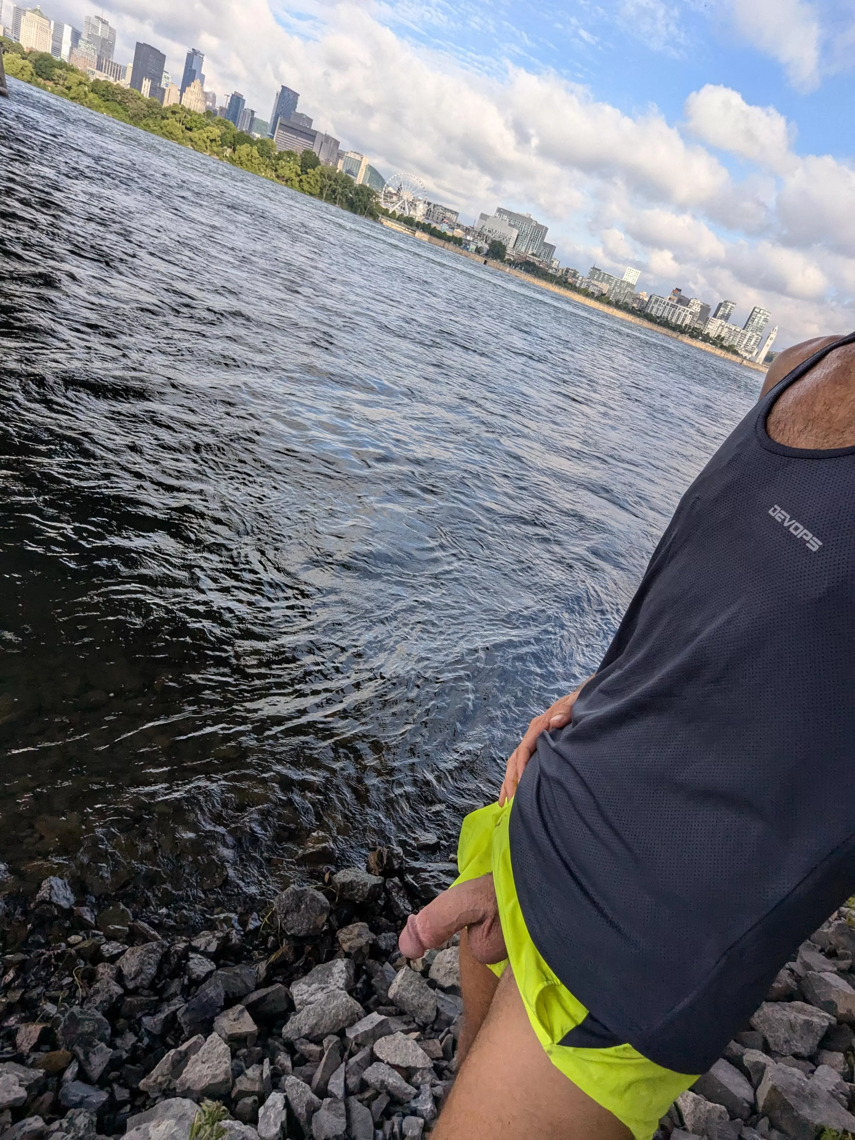 Out on a run