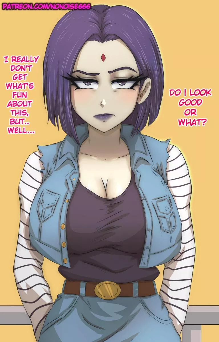 RAVEN cosplay ANDROID 18 (Db) by [nonoise666]
