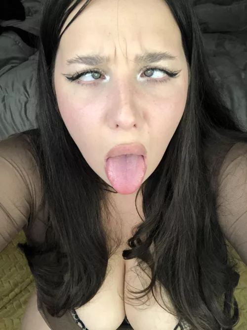 Stacked ahegao slut