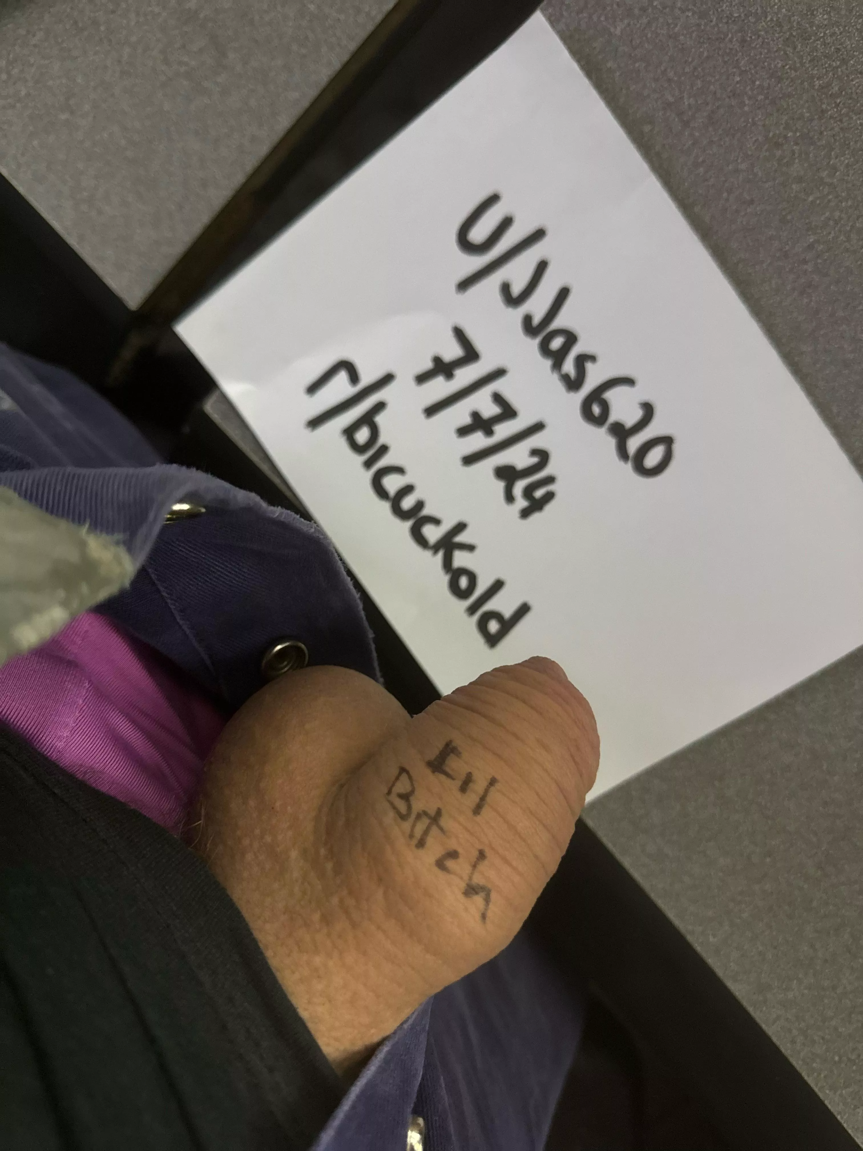 Verification post