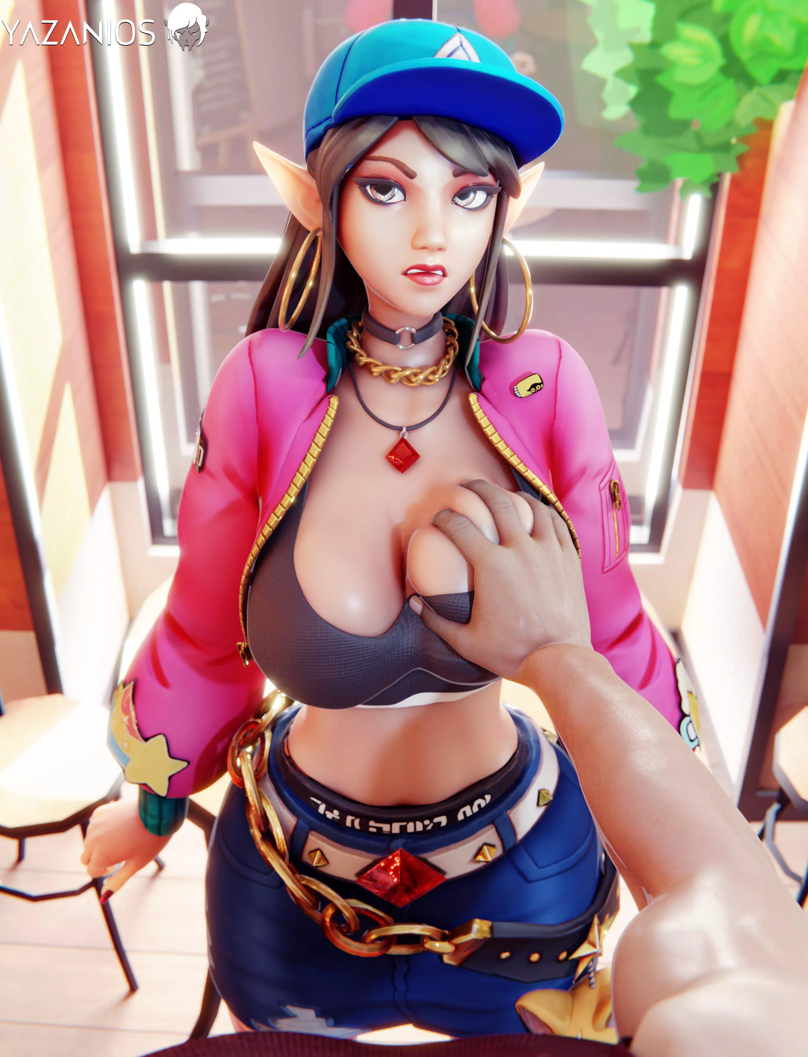 Ying meet and greet, hand shake, but not like that (Yazanios)
