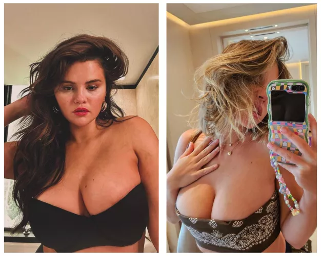 Boobs Champ: Selena Gomez vs Sydney Sweeney