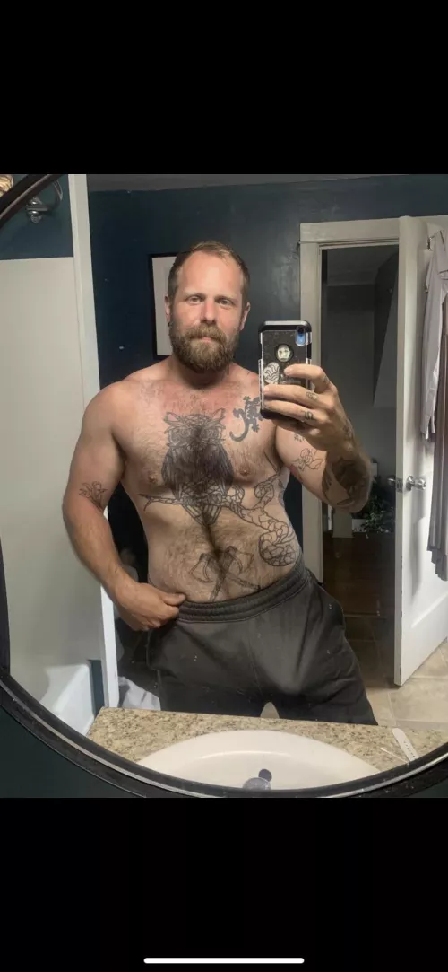 Casual gray sweatpants Saturday (31)