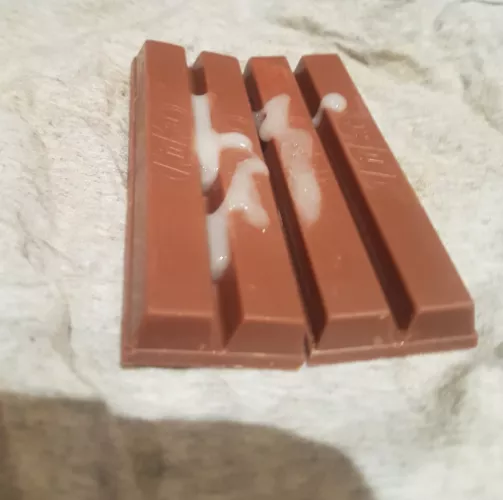 Cum loaded Kit Kat🍫