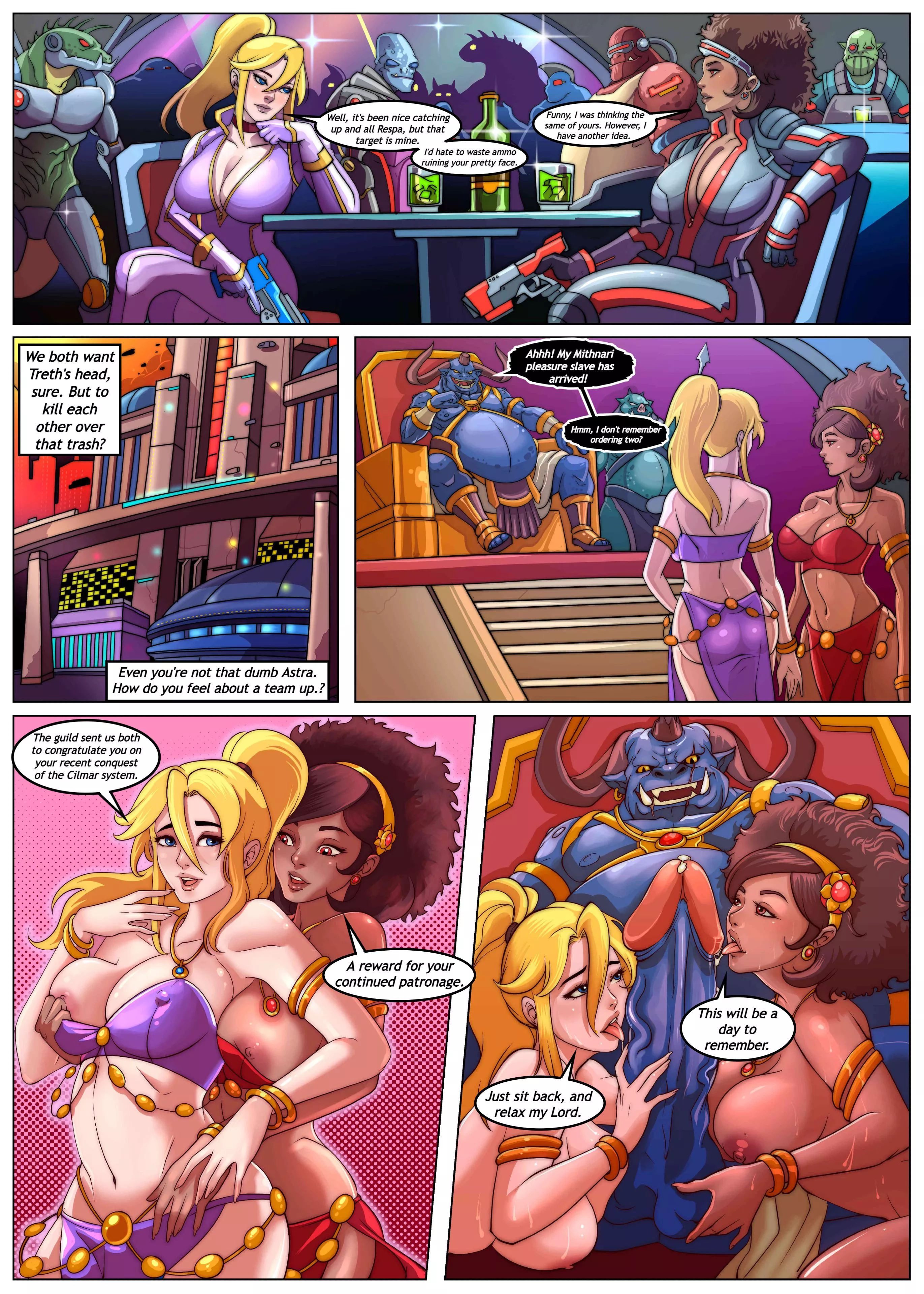 Harem infiltration (SkyFantasy) [Galaxy of Scum]