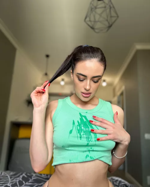 I didn't even have time to undress