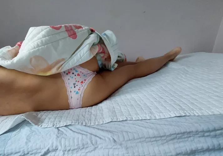 I have a habit of sleeping in just my undies and my roommate walked in on me like this >.< If you were him, what would you think or say?