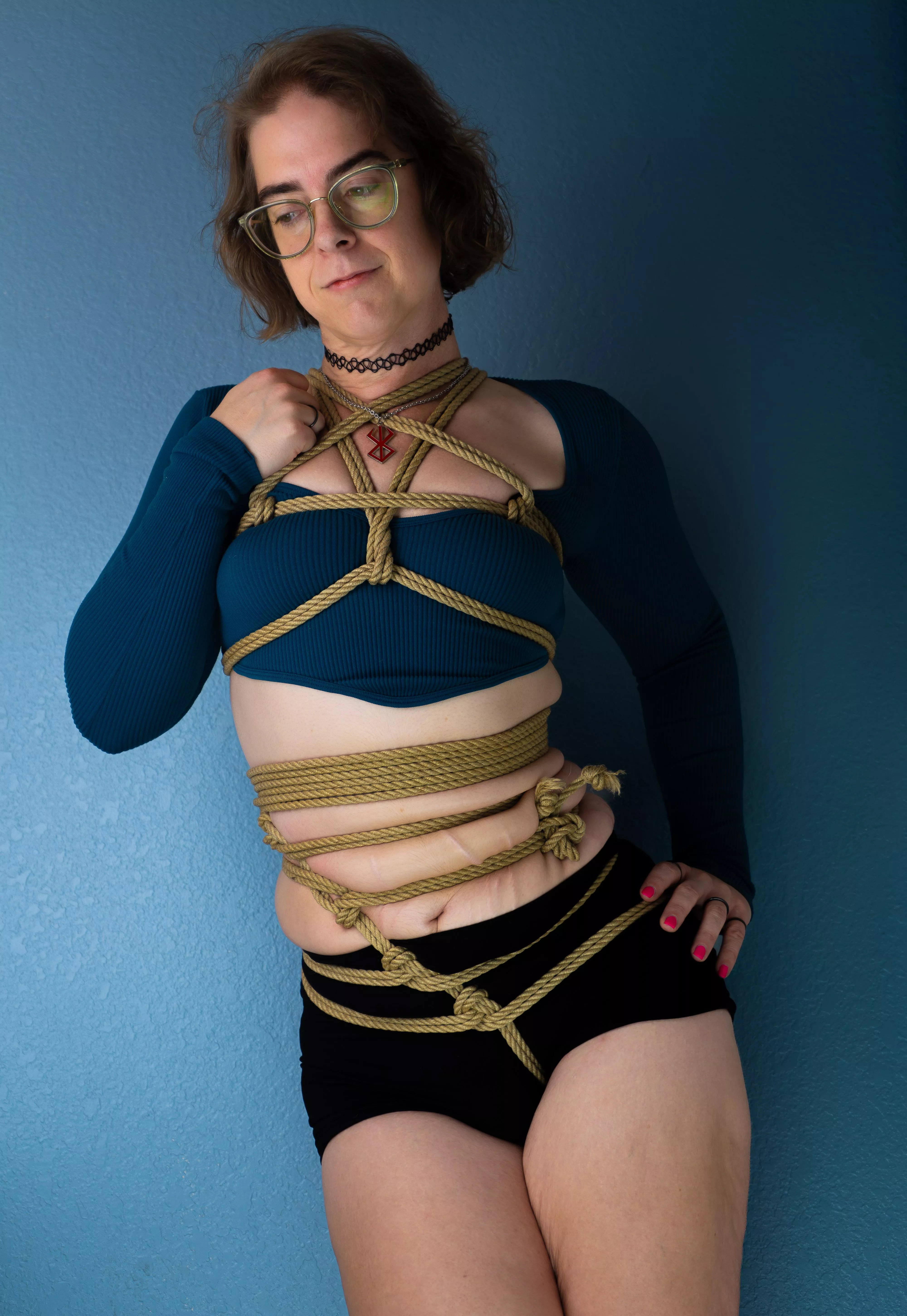 Mixing some formal with my preferred asymmetrical freestyle.